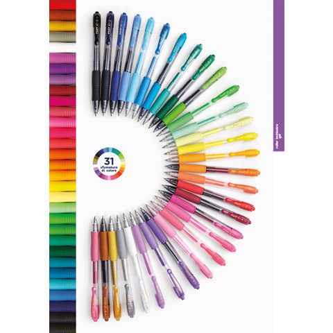 Penna gel a scatto Pilot G-2 0,7 mm blu scuro 001489